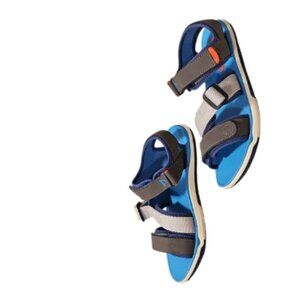 PLAE Kids Sandals in Blue and Gray